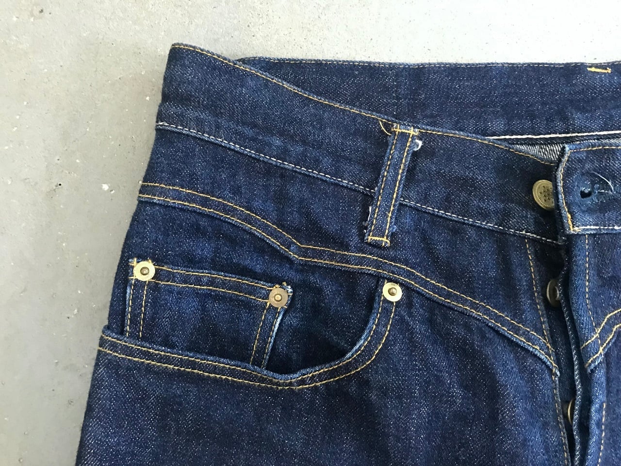 GANGSTERVILLE by GLAD HAND Thug Denim ”IRON CROSS” MADE IN JAPAN