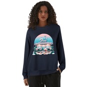 Front & Back Printing Unisex Cotton Sweatshirt Retro 4611