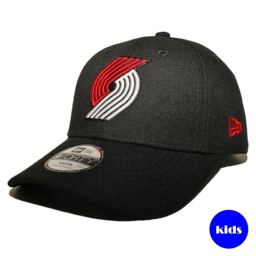【子供用】 ニューエラ ストラップバックキャップ 帽子 NEW ERA 9forty キッズ NBA ポートランド トレイルブレイザーズ フリーサイズ AP11486918