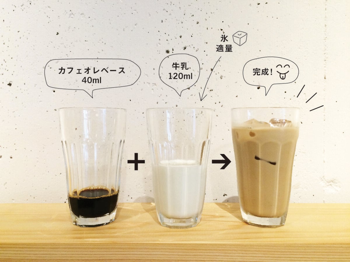 定期便】カフェオレベース（BLACK 無糖）2本セット | ALOHA VILLAGE