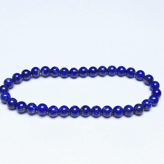ラピスラズリ ブレスレット 5mm 一点物 メール便可 [M便 1/10] 111-48440