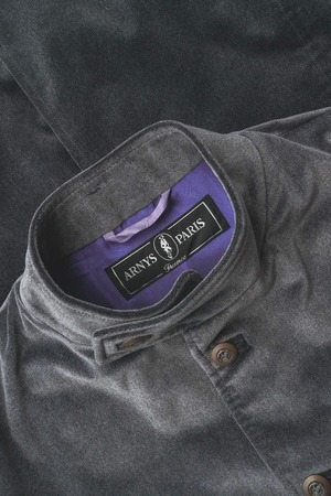 "ARNYS PARIS" Cotton Lycra Velvet Sport Jacket Made in FRANCE — "Blériot" Model