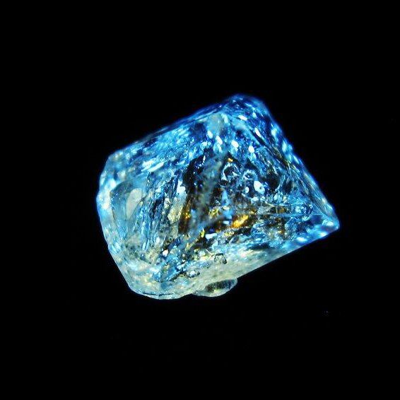 オイルインクォーツ 原石 石油入り 水晶 171-5180