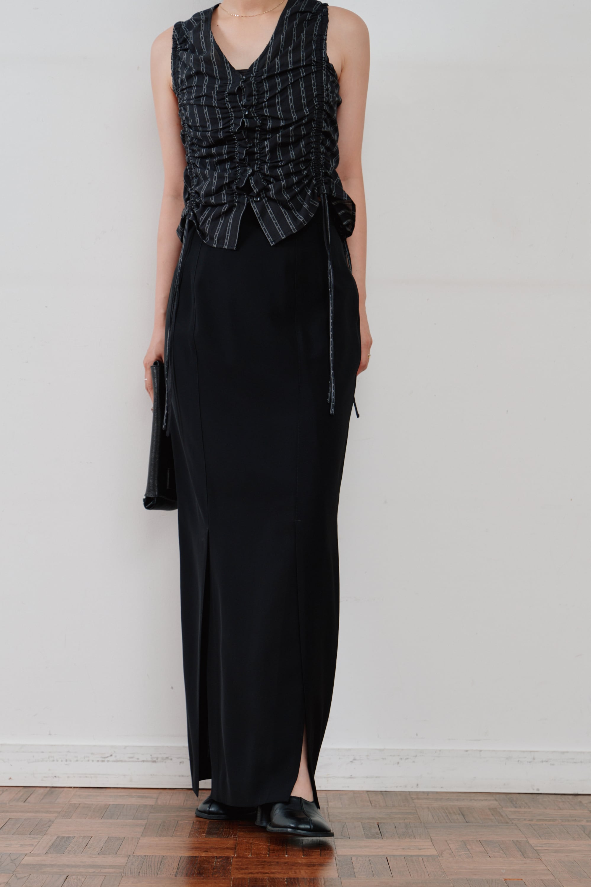 Hella sheer pencil skirt シアーペンシルスカート Black | planet3rd