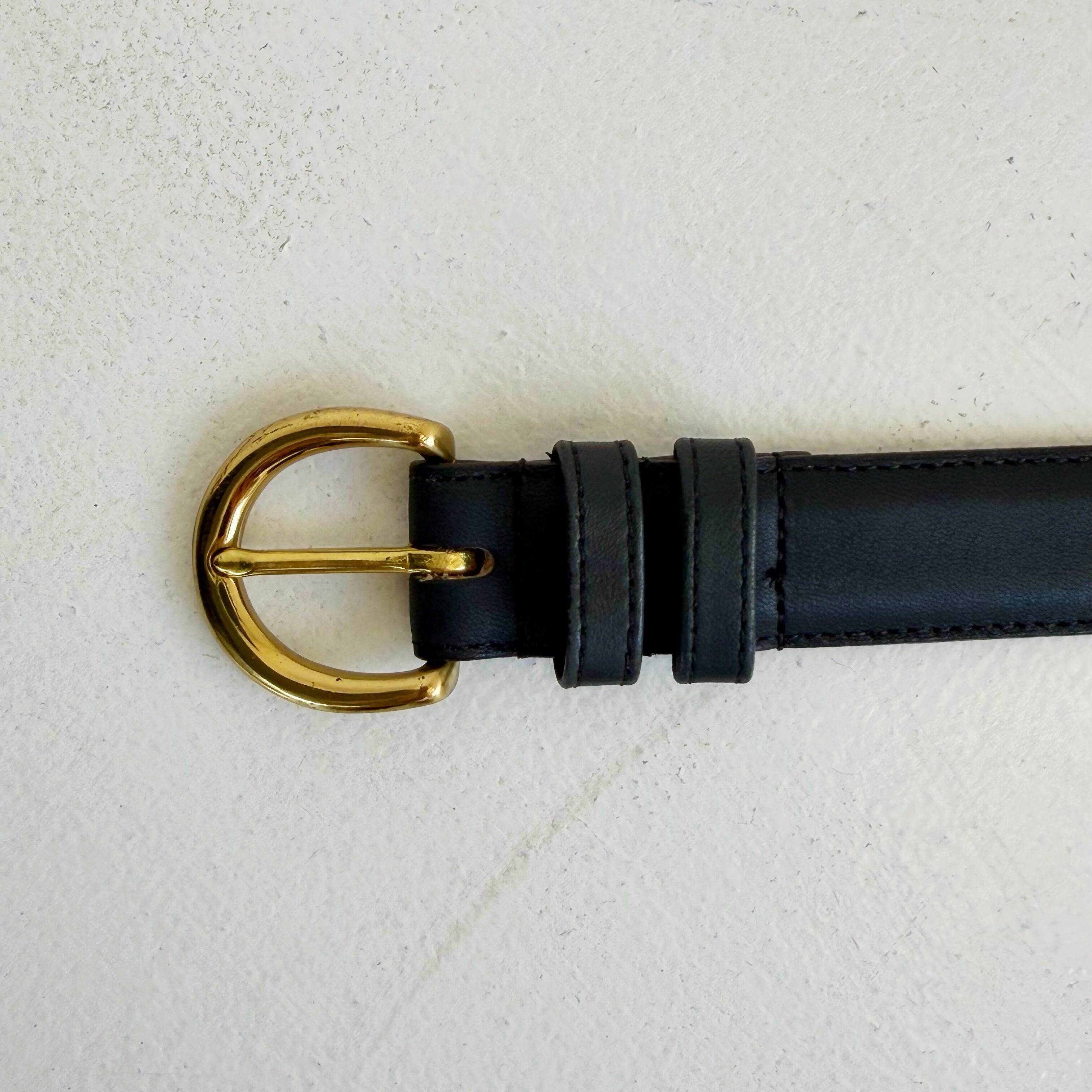 OLD COACH leather belt | TOKYO LAMPOON online shop
