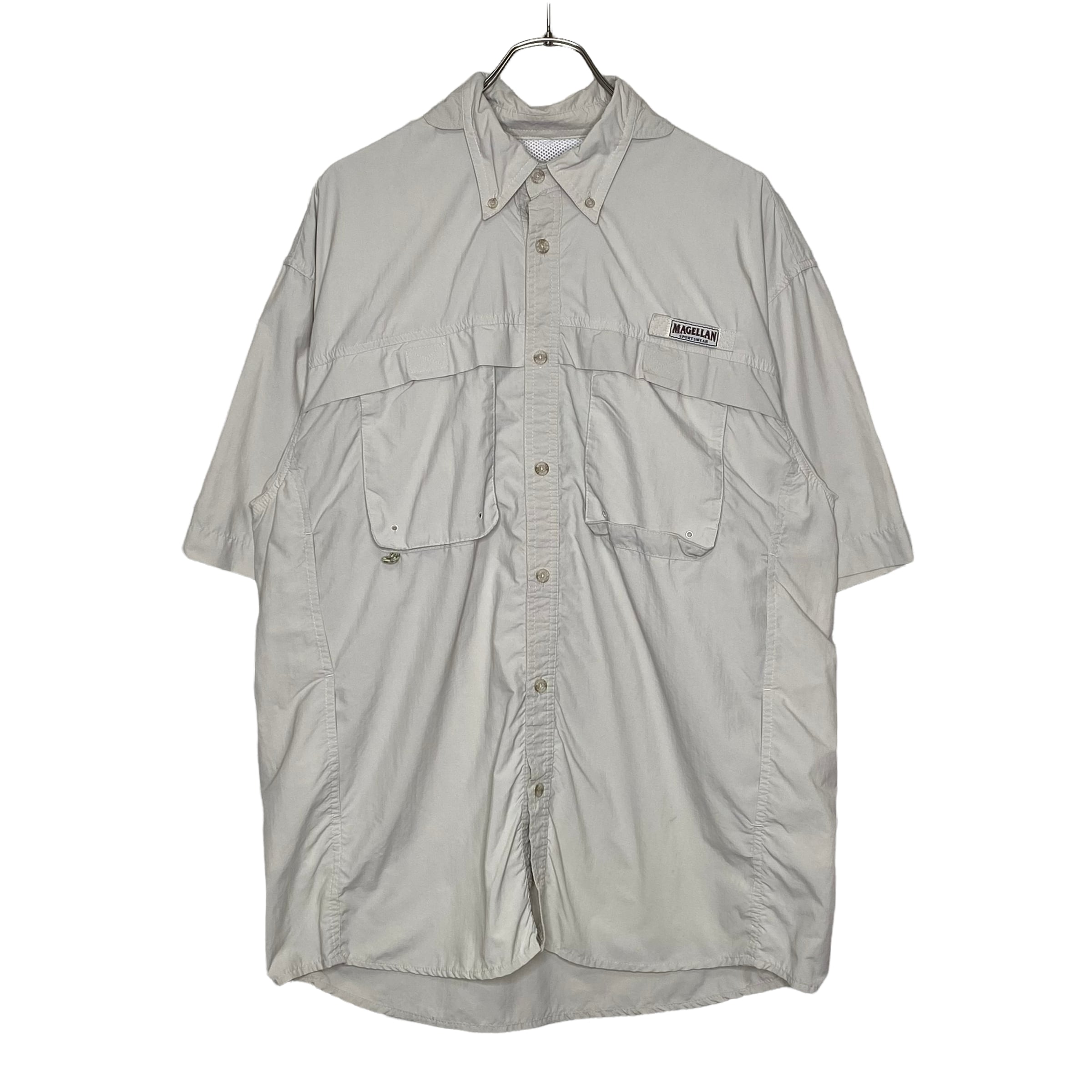 古着フィッシング　シャツ MAGELLAN フィッシングシャツ L（XL相当）ポリエステル 状態良好
