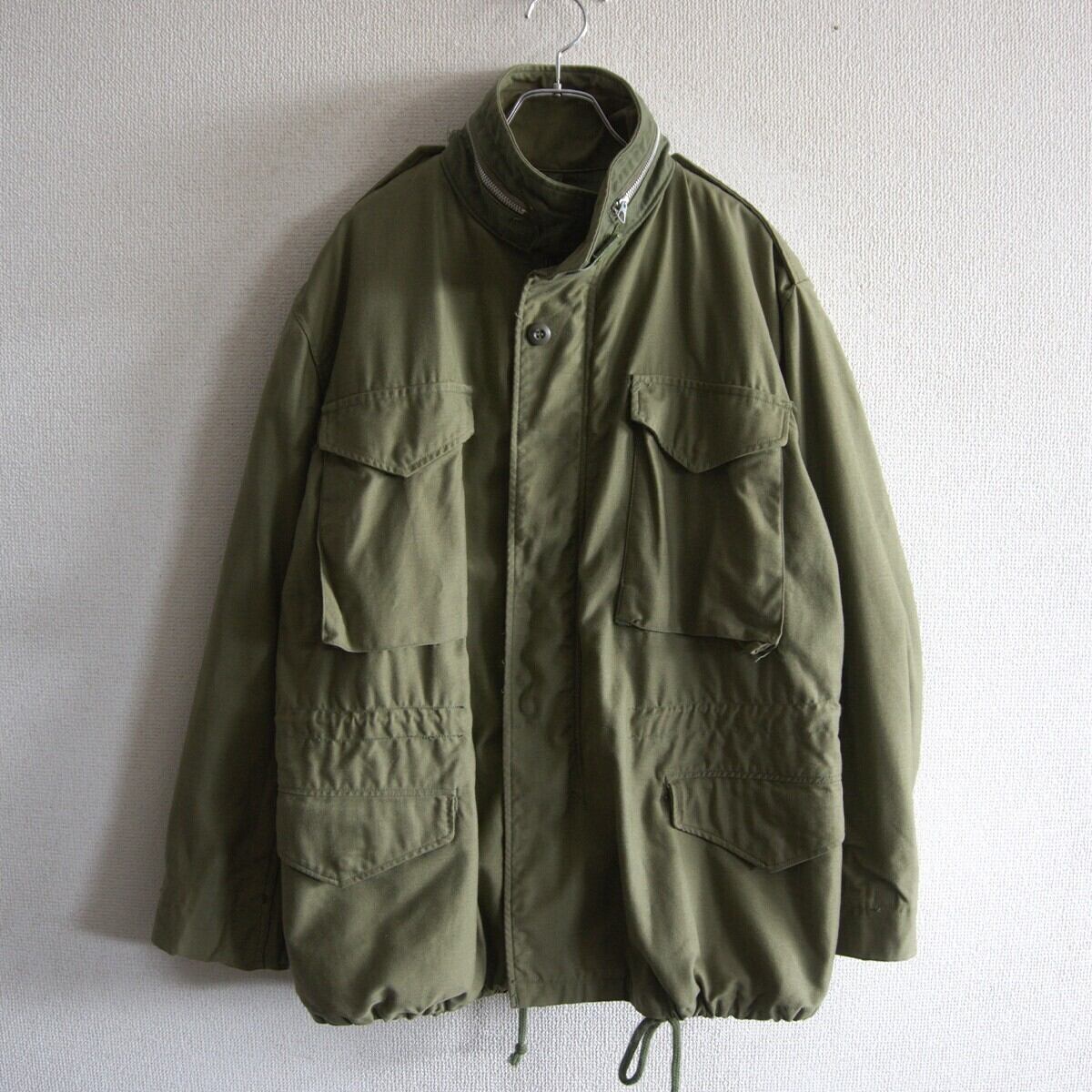 60S/アルミジップ】US ARMY【M-65 2nd フィールドジャケット】MEDIUM