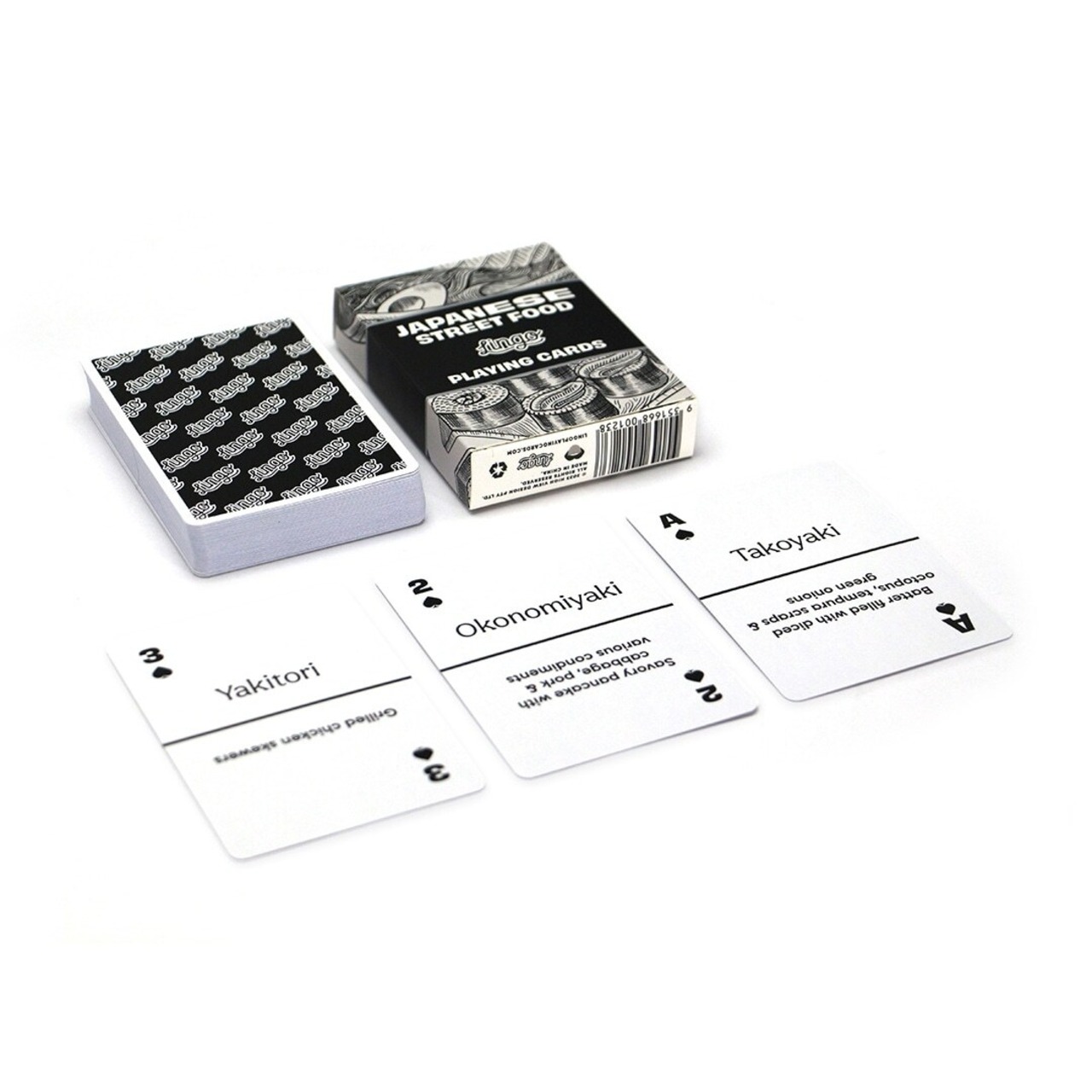 Lingo Playing Cards "Japanese Street Food Cards"/トランプ/カードゲーム/日本食/お土産