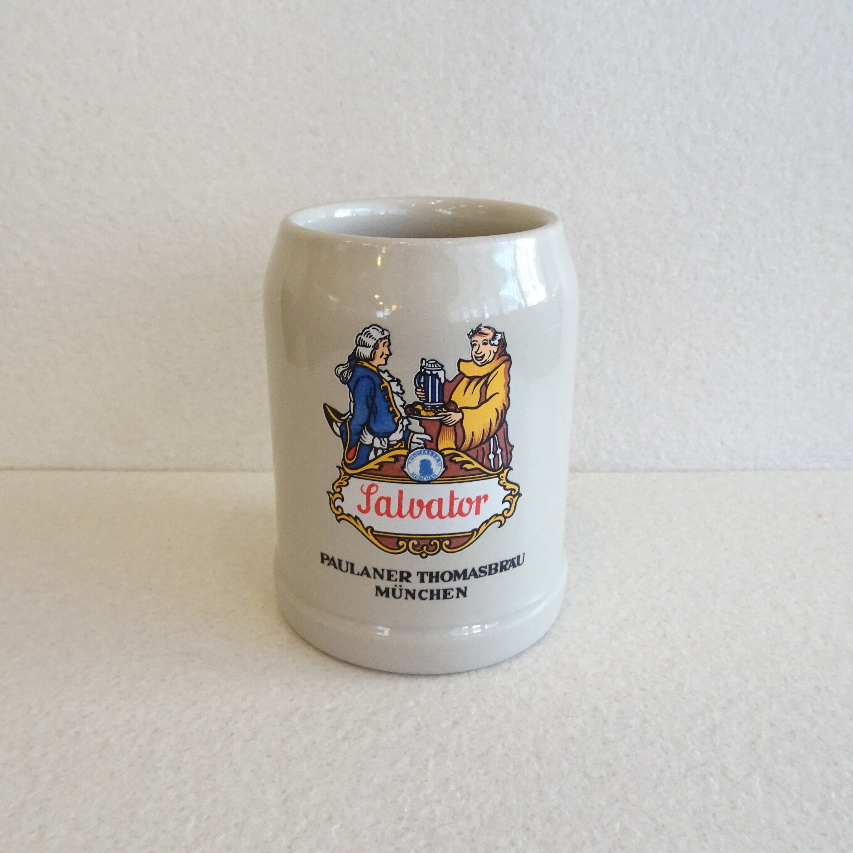 ドイツ・陶器のビアマグ(Salvator)