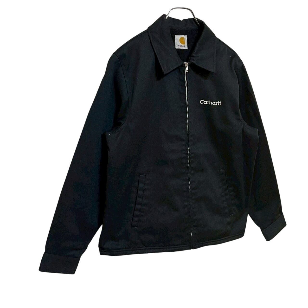 car hartt ブルゾン carhartt カーハート ジップブルゾン M 刺繍ロゴ ワンポイントロゴ
