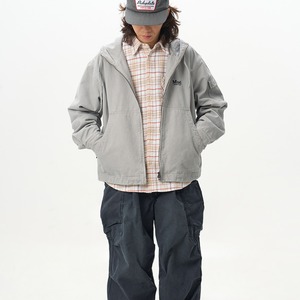 "RETURN TO BASE" フーデッドワークジャケット K5600