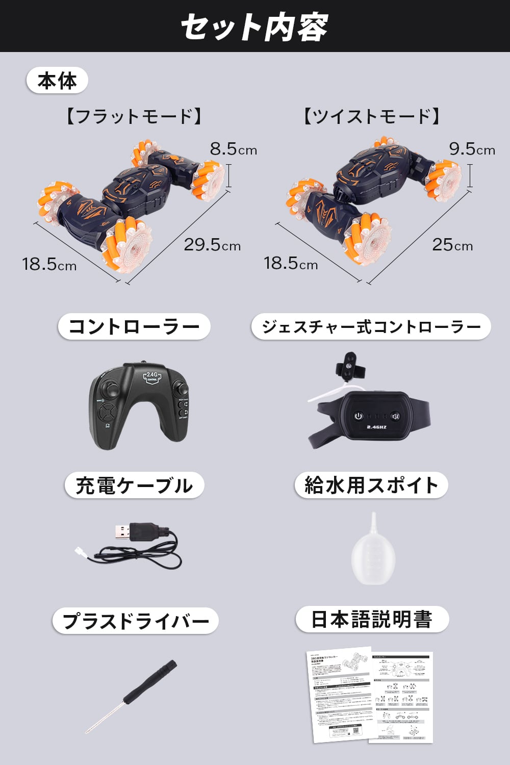 360度回転ラジコンカー | MRG JAPAN Direct