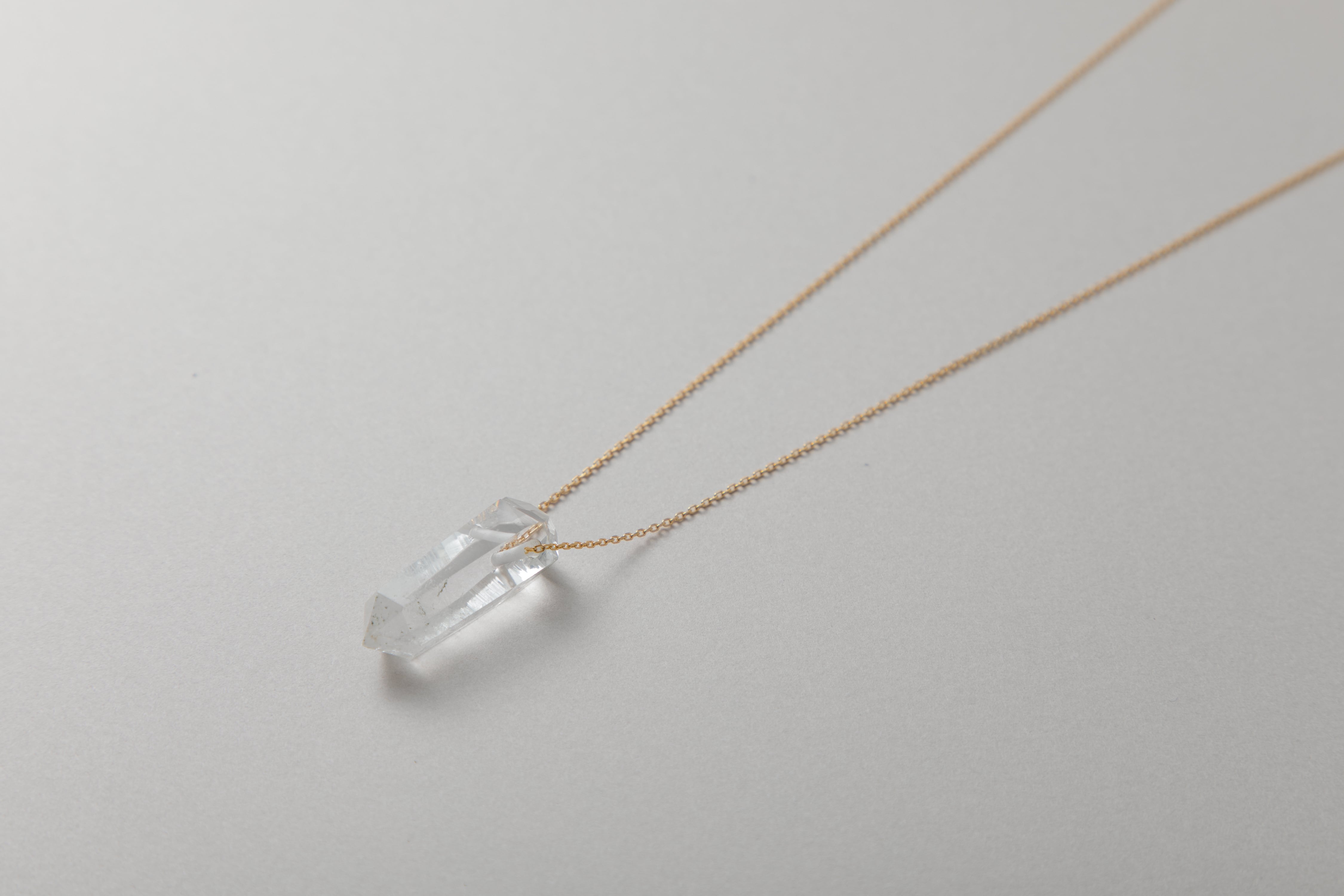 Himalayan Crystal Necklace Pendant_No.