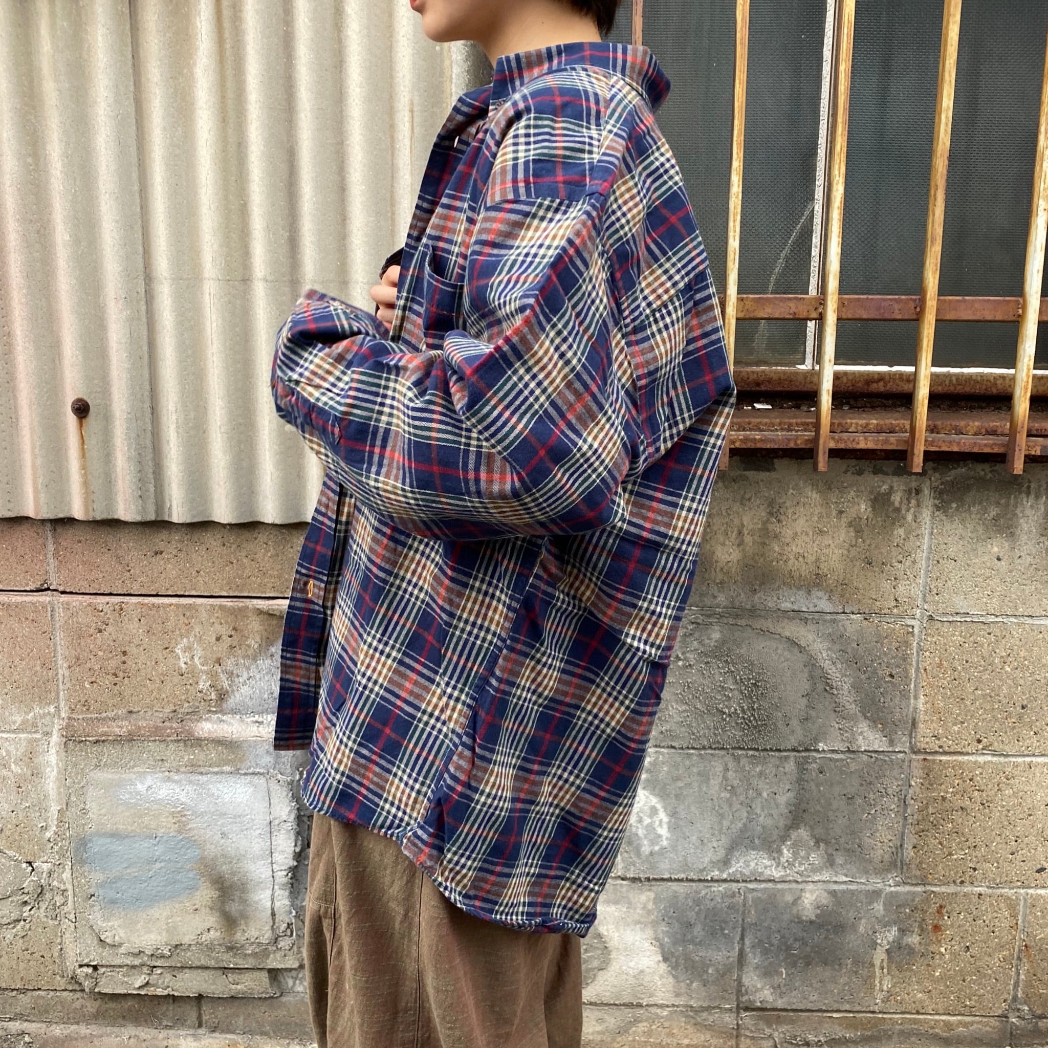 PENDLETON　ペンドルトン　ピンクパープル　チェックシャツ　ボタンダウン