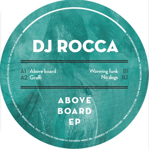 〈残り1点〉【12"】DJ Rocca - Above Board EP