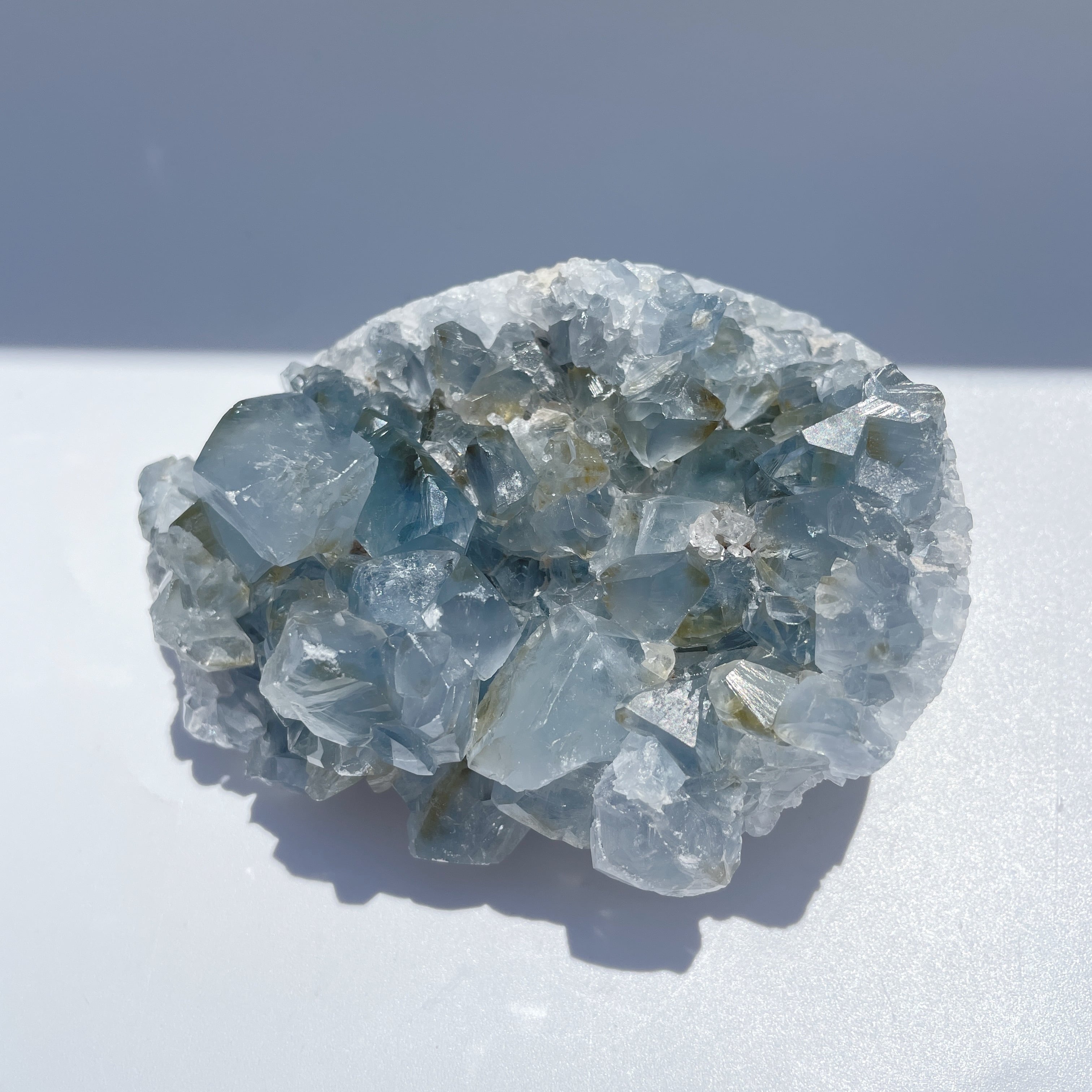 セレスタイト 卵型32◇ Celestite ◇天然石・鉱物・パワーストーン