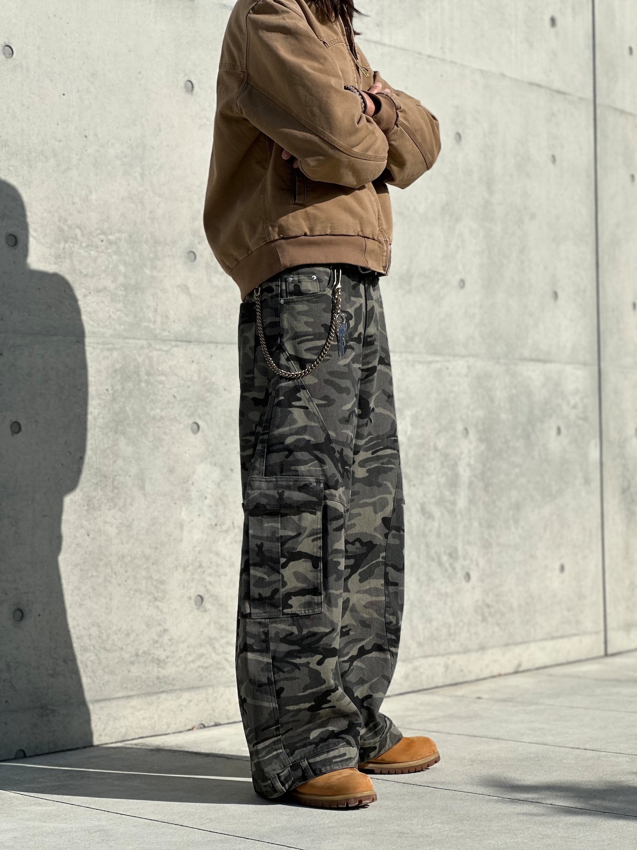 Urban Camo Loose Pants