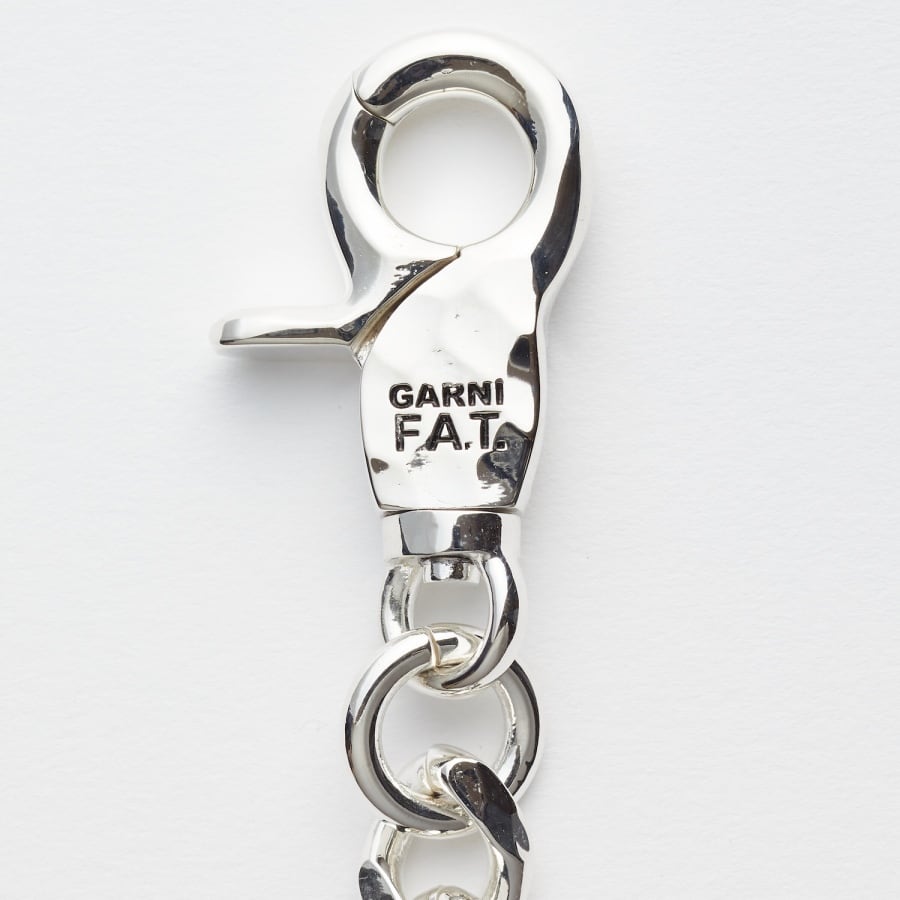 エフエーティー ガルニ コラボ キーチェーン FAT GARNI シルバー FAT : GARNI.F 