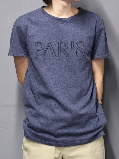 【a.p.c】"paris"logo top
