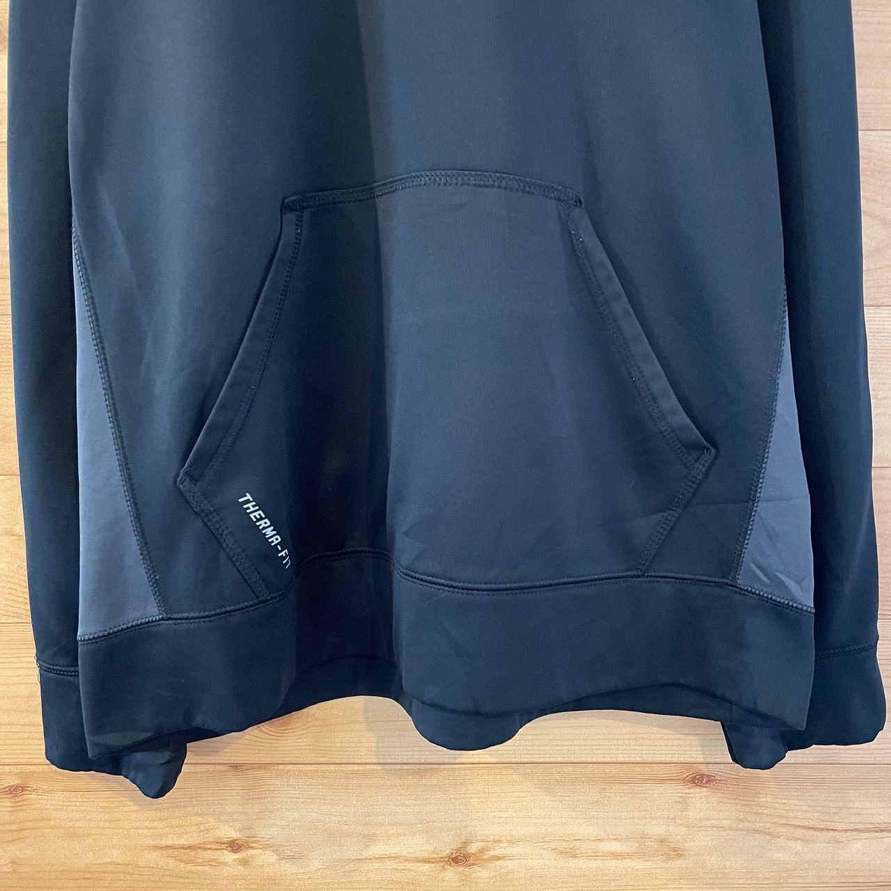 【NIKE】カスケード高校 野球部 CASCADE BASEBALL ポリエステル パーカー スウェット フーディー プルオーバー L  ナイキ US古着