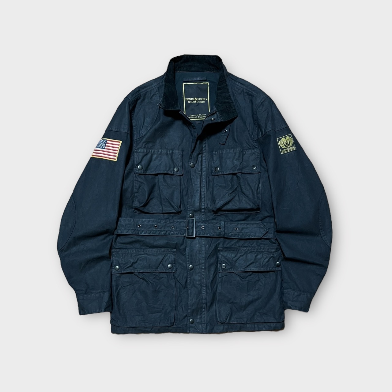 Ralph Lauren】ワックスコットンモーターサイクルジャケット | 安心院商店