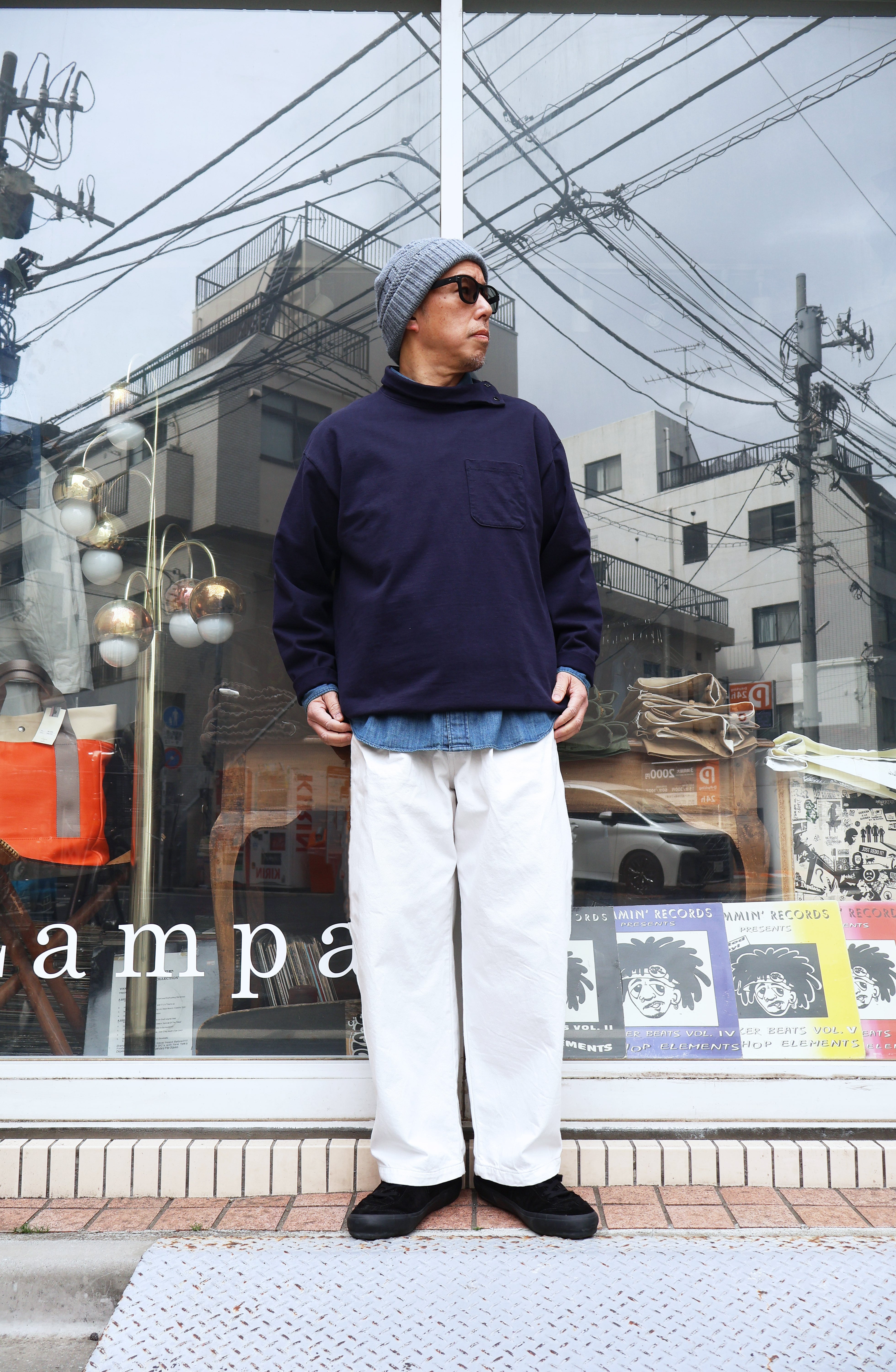 STILL BY HAND ディープタックデニムパンツ DN03261 | Lampa