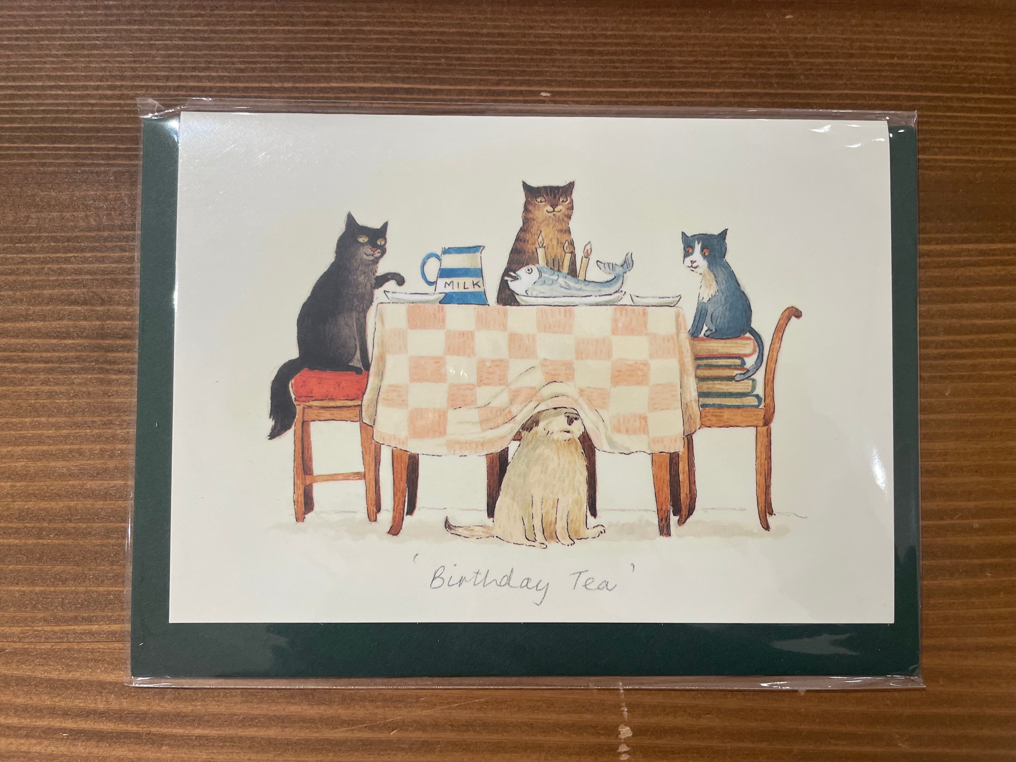 [Birthday Tea] 誕生日グリーティングカード