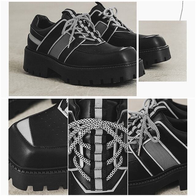 予約販売】レザーシューズ 革靴 メンズ ローファー スニーカー レース