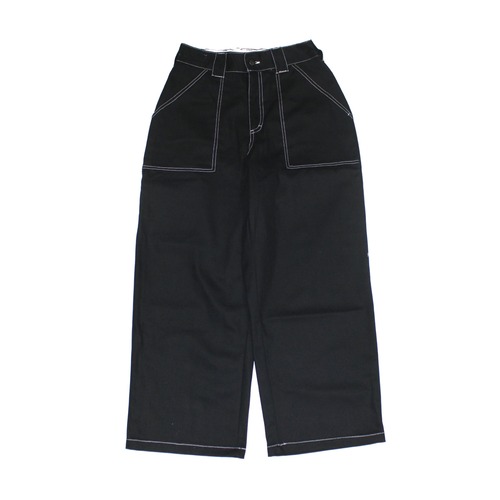 POETIC COLLECTIVE PAINTER PANTS BALCK/WHITE SEAMS