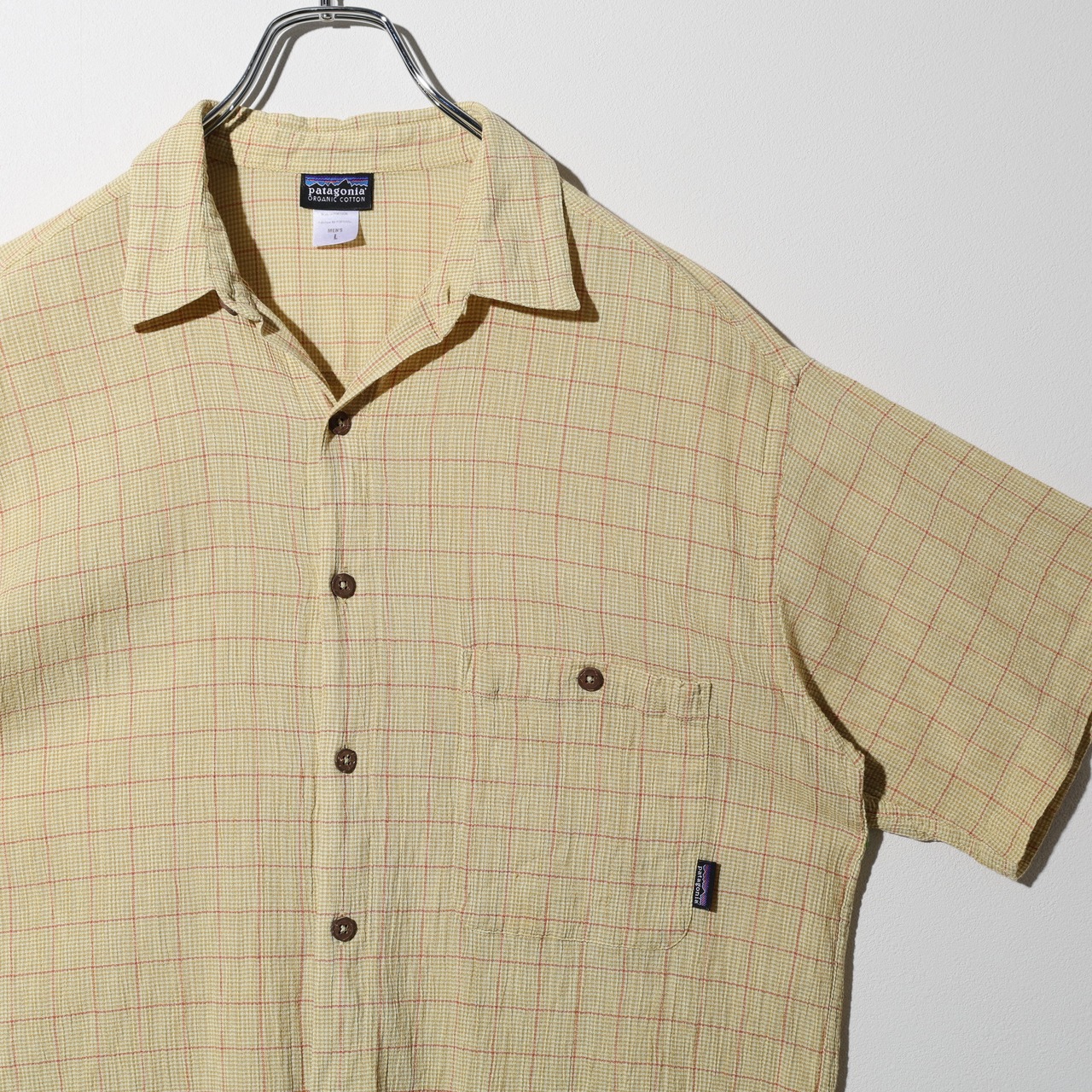L 04年 Portugal A/C Yarn Dye Shirt Patagonia ACシャツ ヤーンダイ パタゴニア