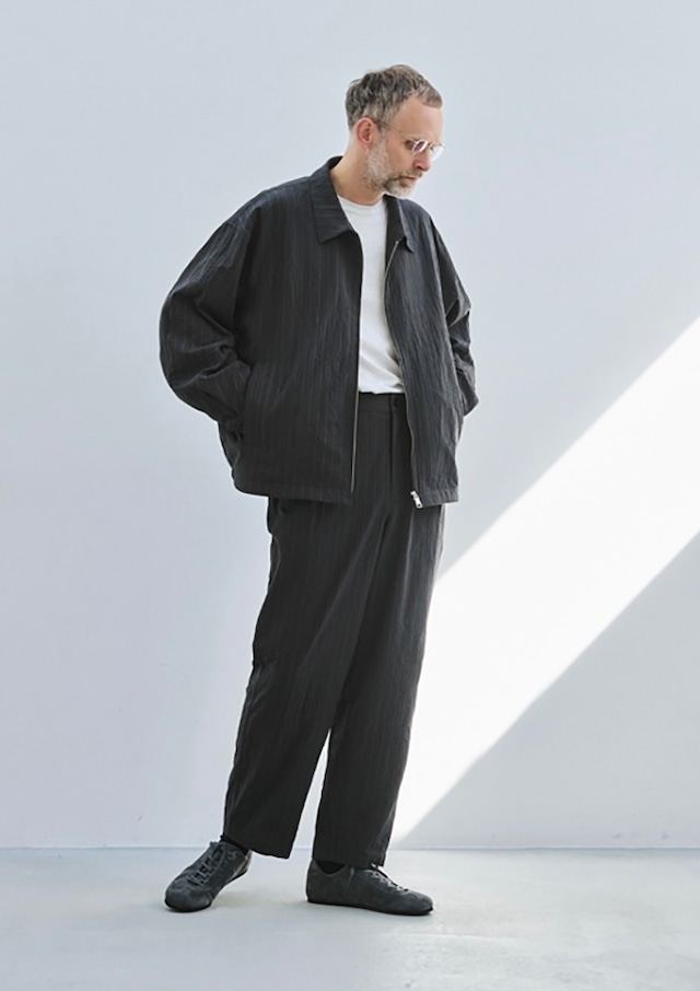 STILL BY HAND  -Creasy zip up blouson- / BL08263 / スティルバイハンド ジップアップ ブルゾン