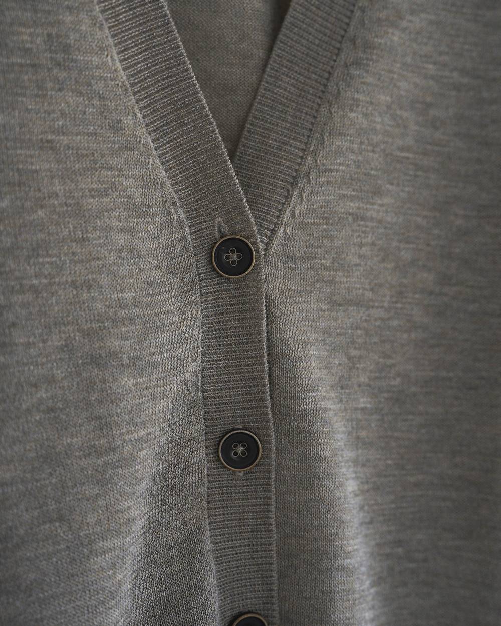anuke 】Highgauge Sheer Cardigan | valance 福井｜レディース