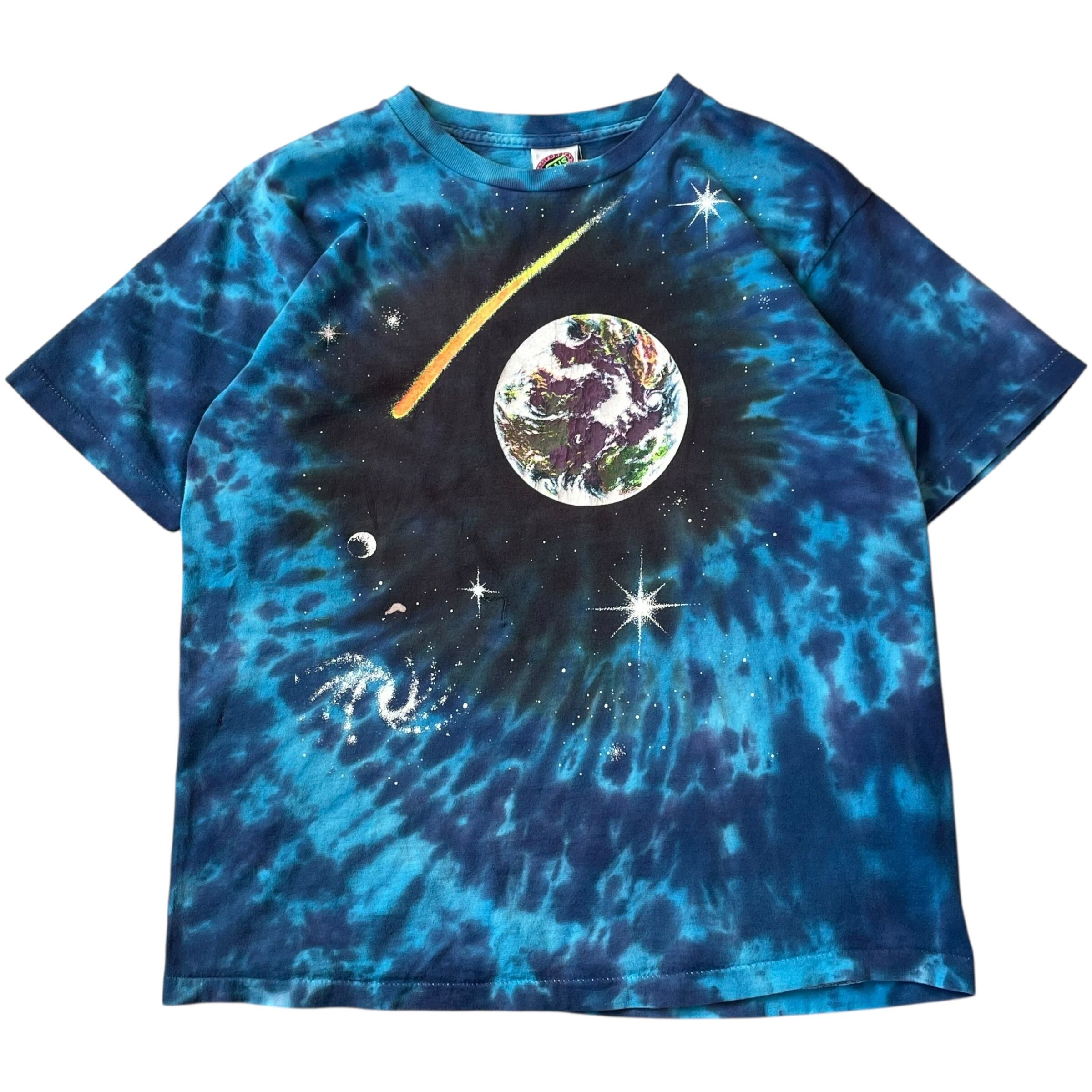 80s VANS "Earth" All over print T-shirt