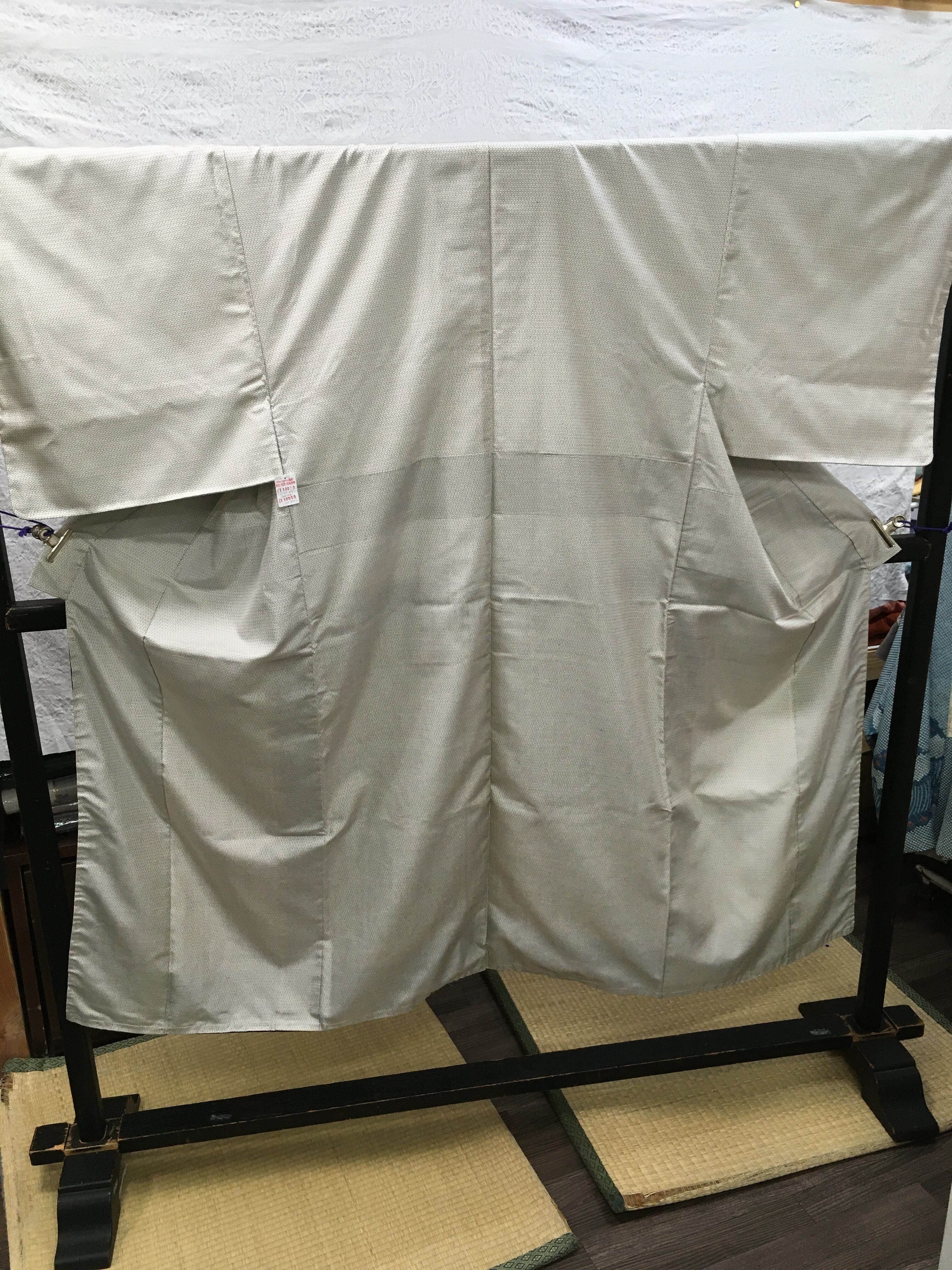 白大島きもの・羽折セット【男物】