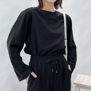 シンプルトップス【セットアップ着用可能】[930139]