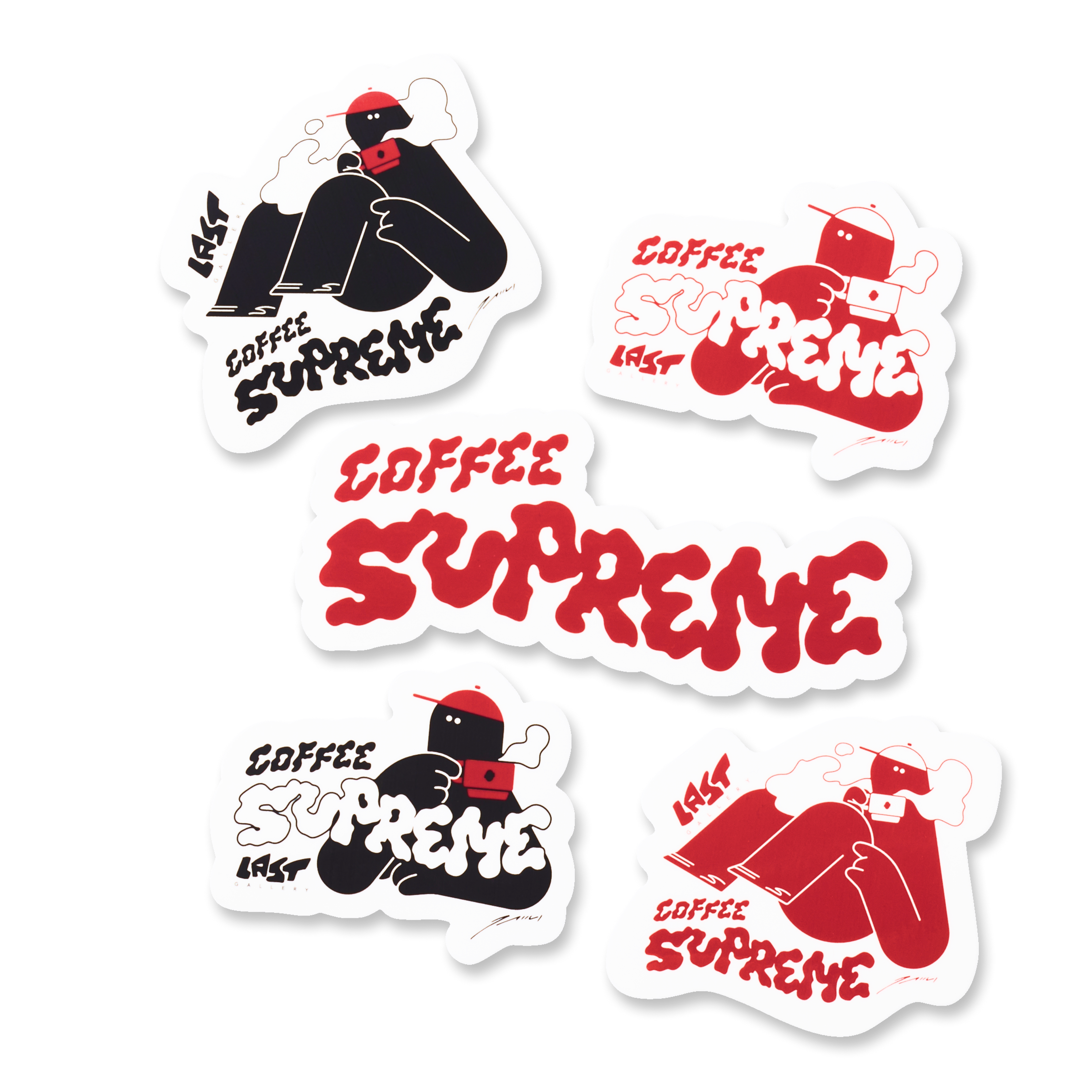 EMU X LAST X COFFEE SUPREME JAPAN ステッカーセット(5枚) | Coffee