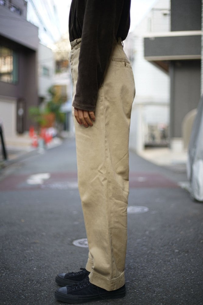 73%OFF!】 40s US ARMY M-45 45khaki chino trousers agapeeurope.org