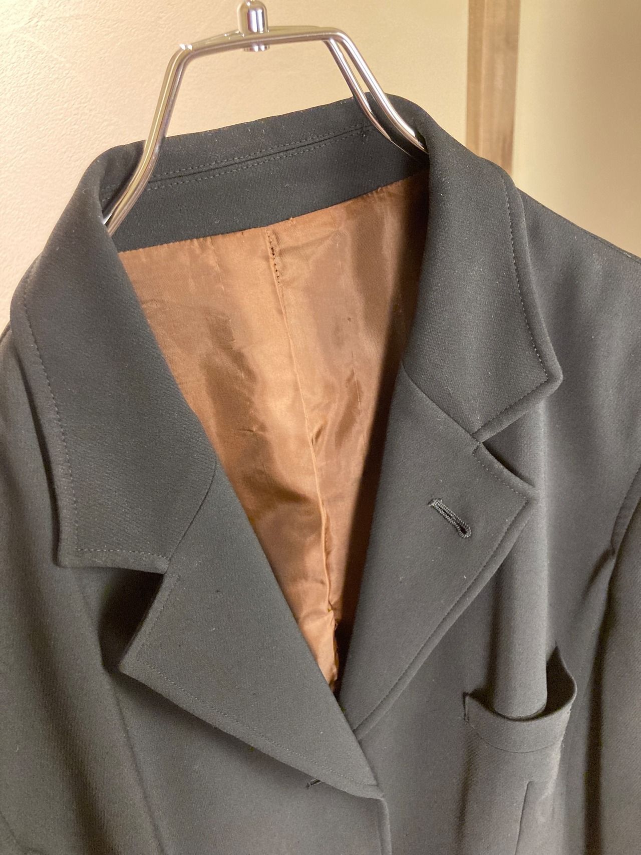 Jean Paul Gaultier Classique. Black Triacetate Jacket