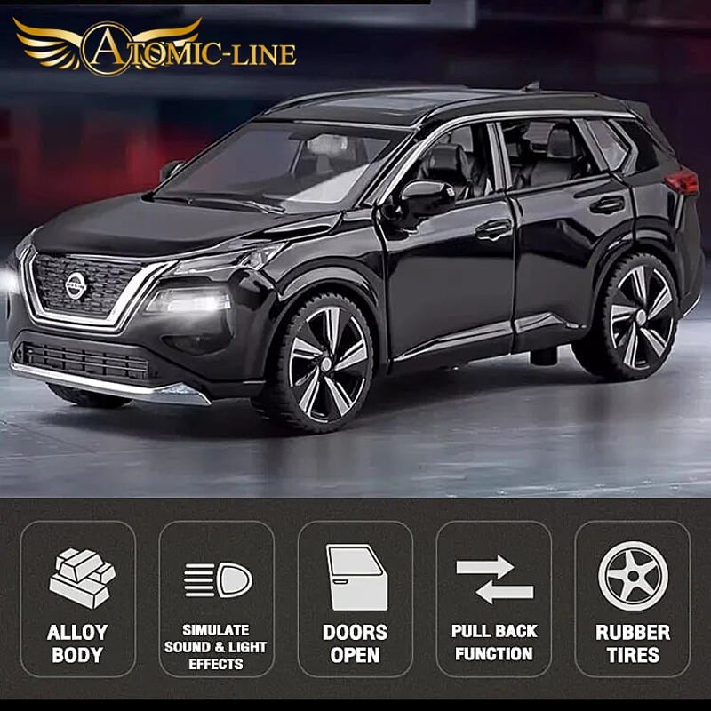 日産 エクストレイル X-TRAIL 1/32 ミニカー 全3色 ライト点灯