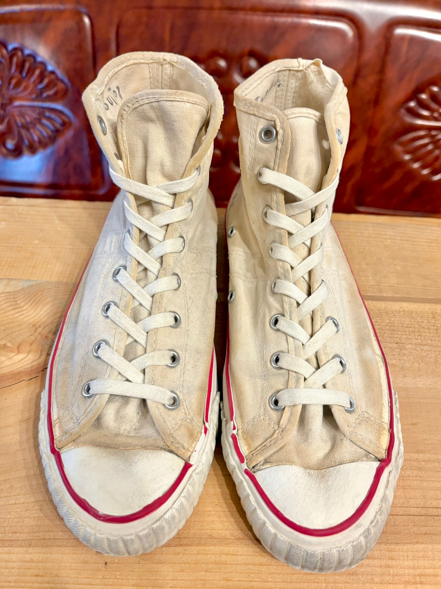 converse（コンバース） LUCKY BOY （ラッキーボーイ）生成り