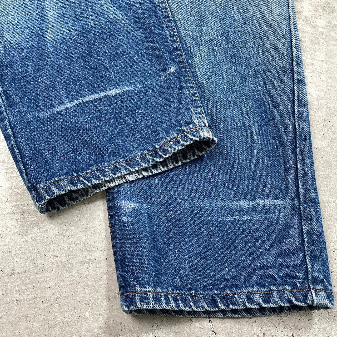 90年代 USA製 Levi's リーバイス 40505 0215 デニムパンツ オレンジ