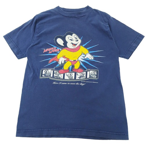 【140cm】VINTAGE90’s MIGHTY MOUSE プリントTシャツ【8107】