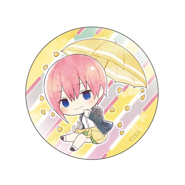 傘っこ 五等分の花嫁∬ デカ缶バッジ 中野一花