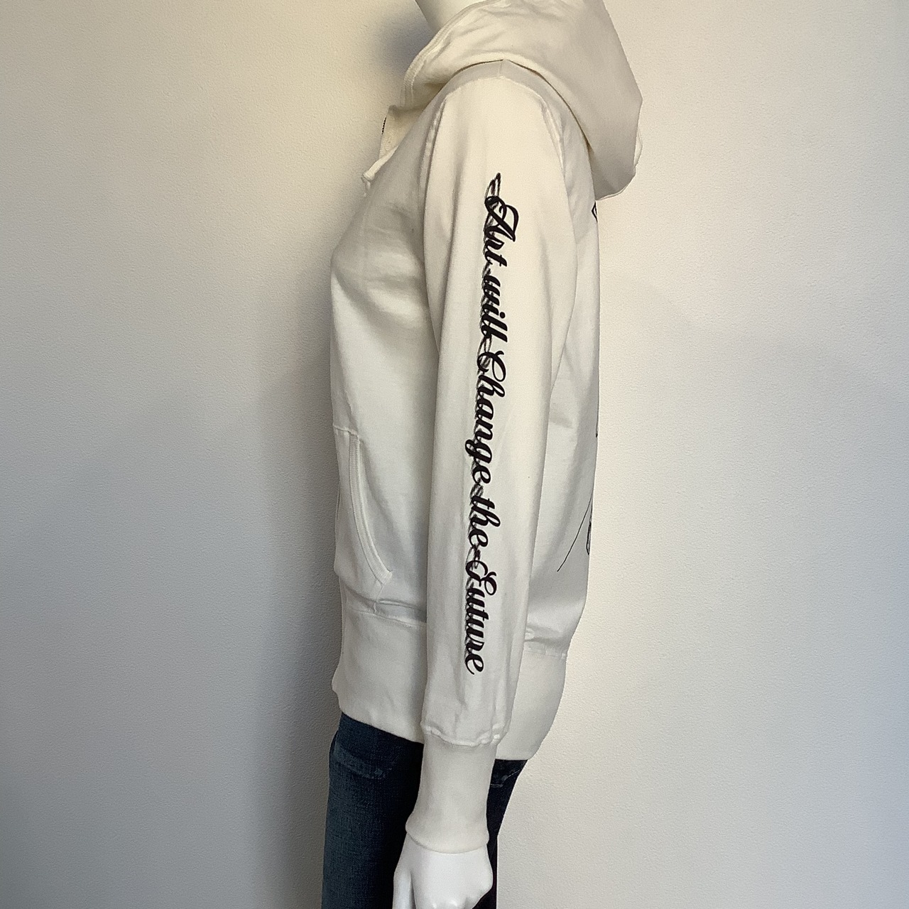 Future,future ( これからの未来 ) ジップパーカー オフホワイト