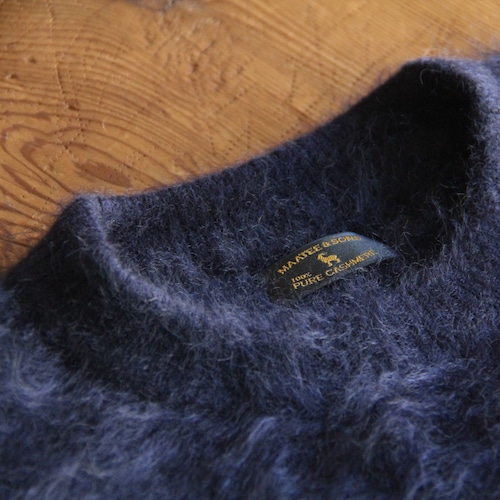 MAATEE&SONS【 mens 】cashmere shaggy pullover sweater