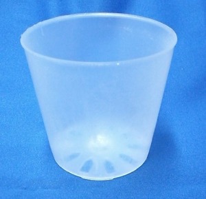 【在庫のみ】半透明 プラ鉢 9.0ｃｍ １0個
