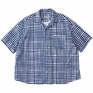 BEAT WRITER 水彩 GINGHAM SHIRT