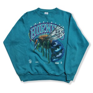 Charlotte Hornets Printed Sweatshirt. SALEM SPORTSWEAR
