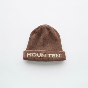 即納【MOUNTEN.】MOUN TEN. watch cap / cocoa / ビーニー / マウンテン