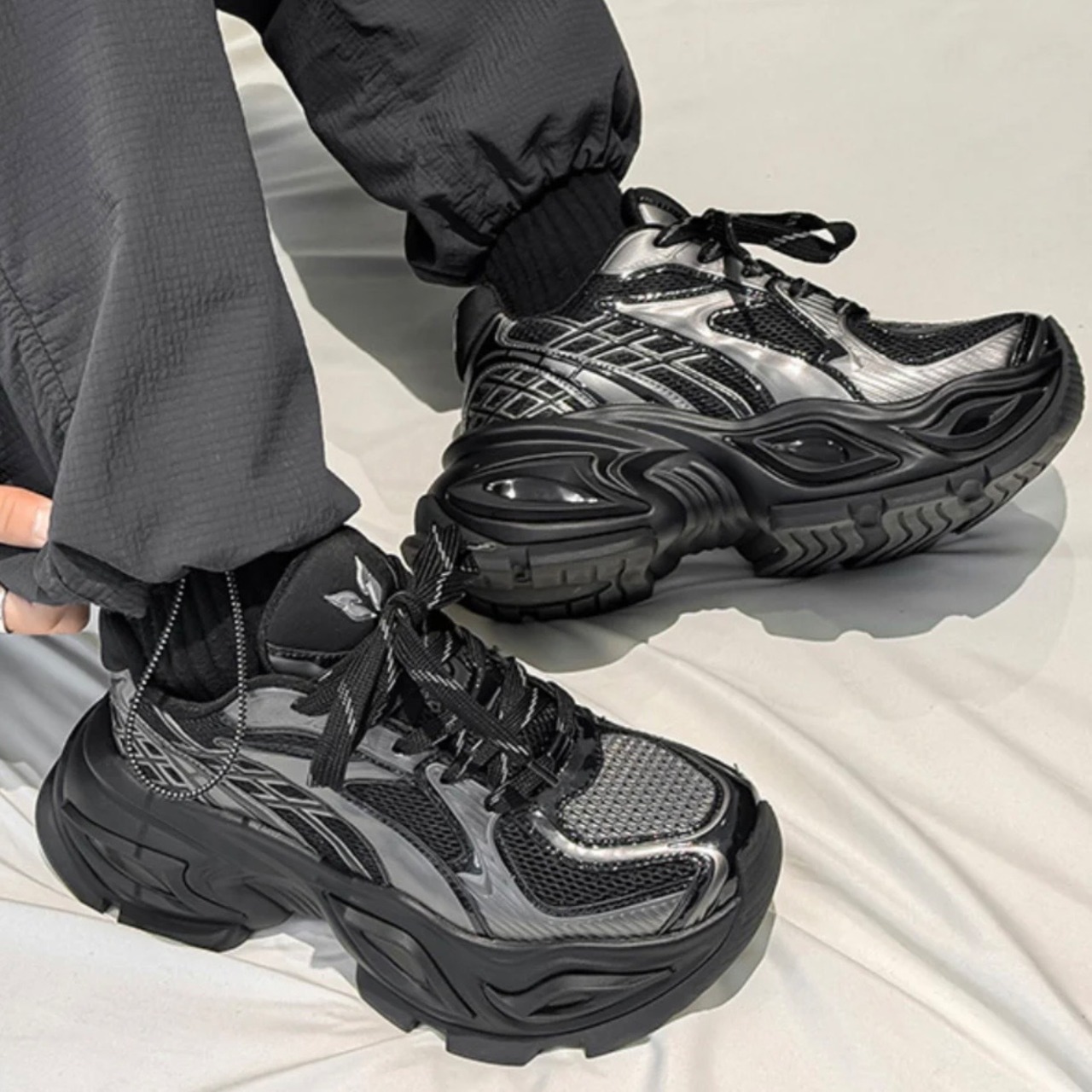 Gravity Layer Chunky Sneakers